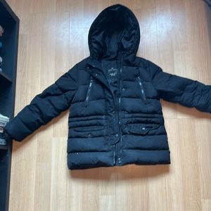 Black Zara Girls Coat